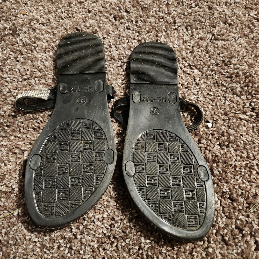 Rhinestone sandals